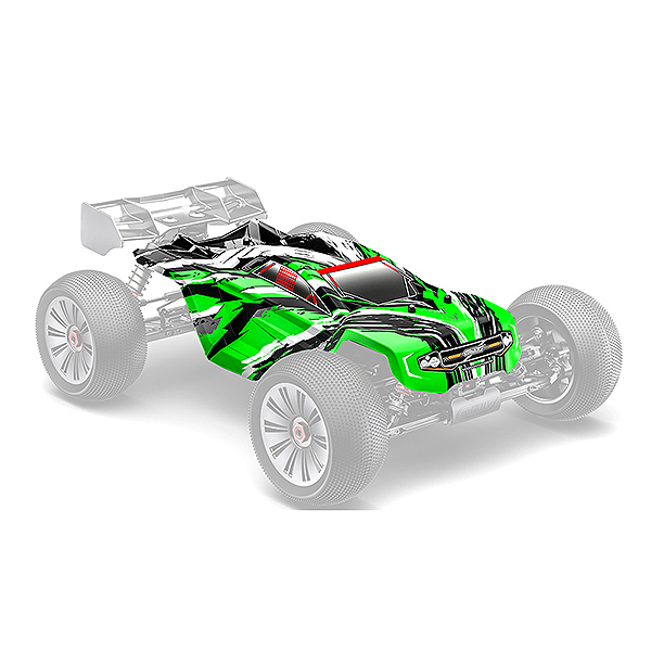 Corally Polycarbonate Body Shogun Xp 6s Painted Cut 1 Pc