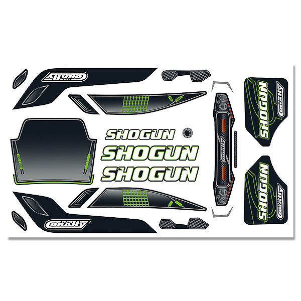 Corally Body Decal Sheet - Shogun Xp 6s