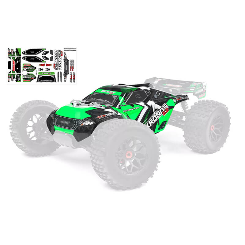 Corally Polycarbonate Body Kro Nos Xp 6s 2.0 2024 Painted Cut