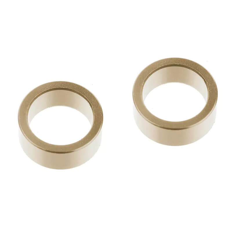 Corally Hda Suspension Arm Insert Inner Aluminium Black 2 Pcs