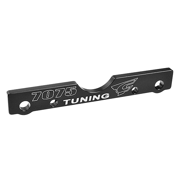 Corally Suspension Arm Mount Fr Swiss 7075 T6 3mm Hard Bl.