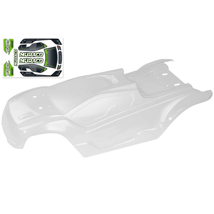 Corally Polycarbonate Body Muraco Xp 6s Clear Cut 1 Pc