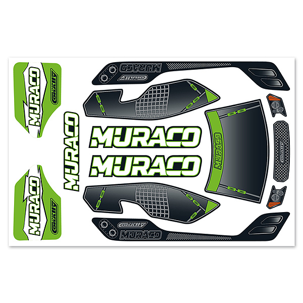Corally Body Decal Sheet - Muraco Xp 6s