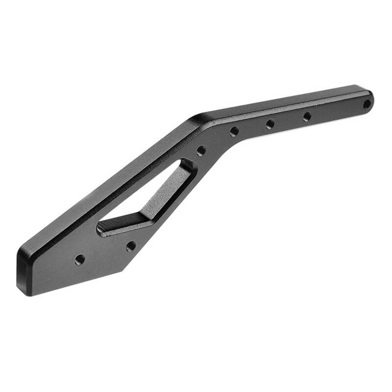 Corally Chassis Brace Asuga Xlr Rear Swiss Made 7075 T6 3mm Hard Anodised Black