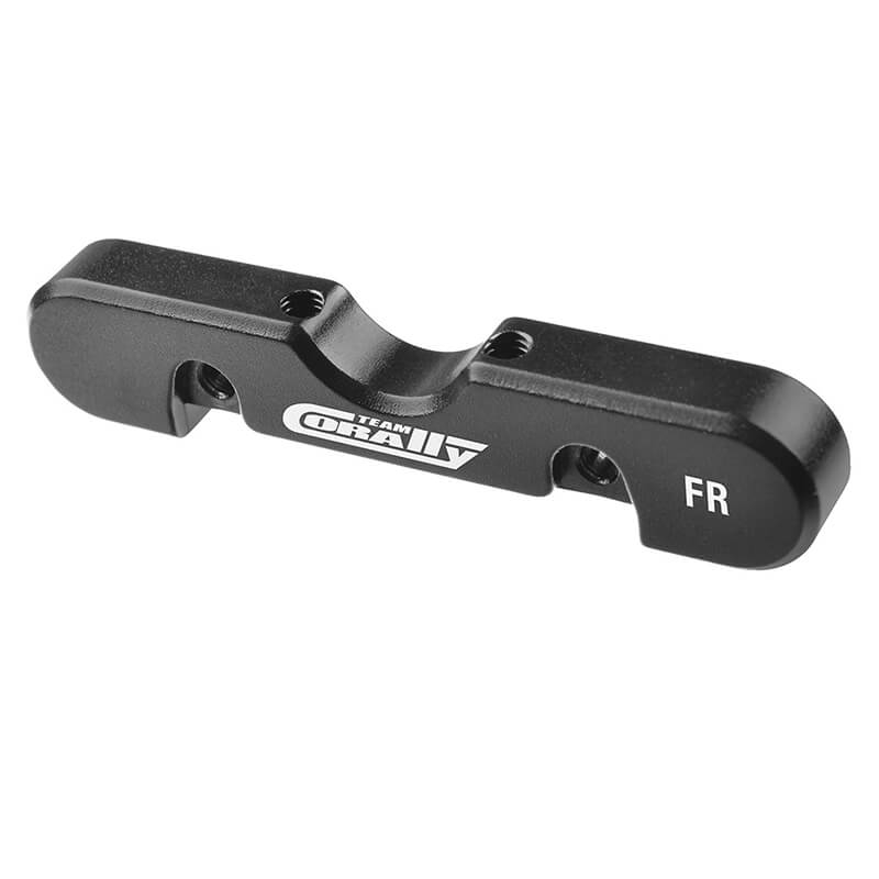 Corally Suspension Arm Mount Hd Frre 8mm Aluminum Black 1 Pc