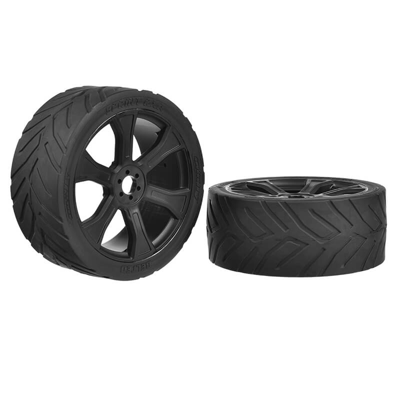 Corally Sprint Rxa Asuga Xlr Street Tyres Lp Glued/black Rim