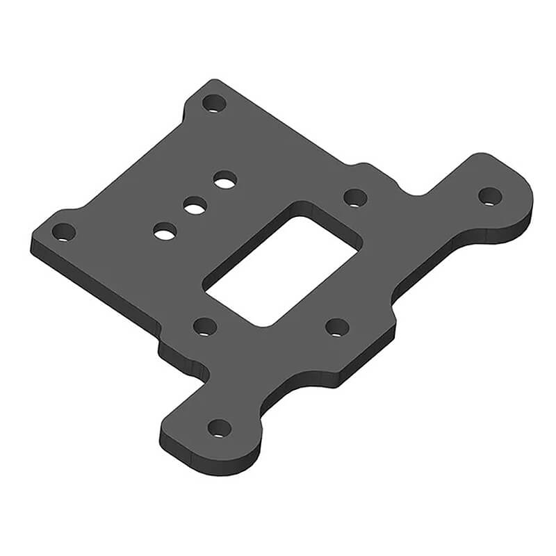 Team Corally Steering Deck Mt-g2 Aluminum Black 1pc