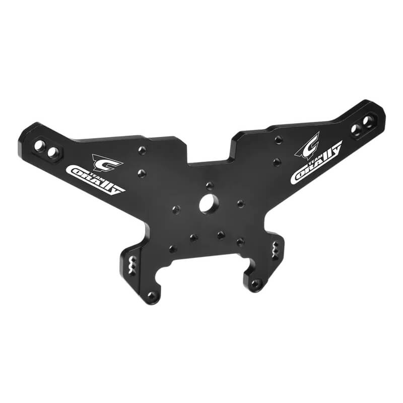 Team Corally Shock Tower Mt-g2 Rear 5mm Aluminium Black 1pc