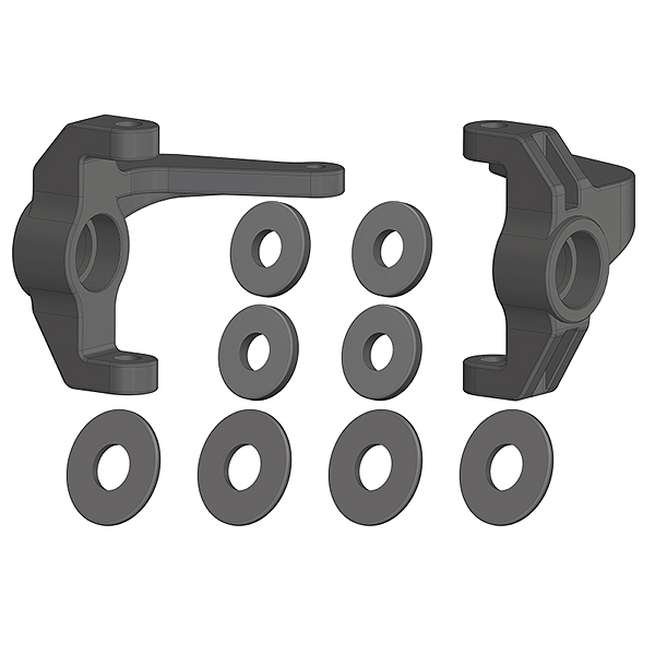 Corally Steering Block L/r Composite 1 Set