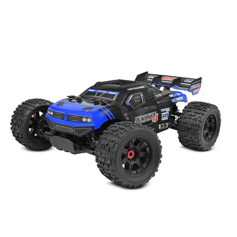 Corally Punisher 4 Brushless 4s Basher Truck Rtr - Blue