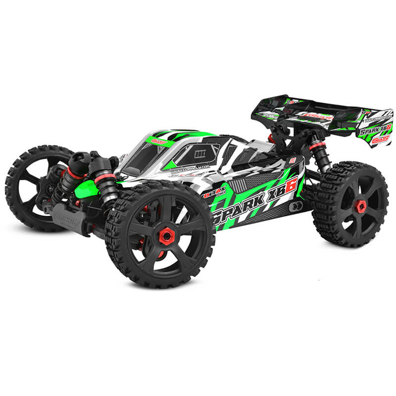 corally-spark-xb6-6s-brushless-basher-buggy-roller-green
