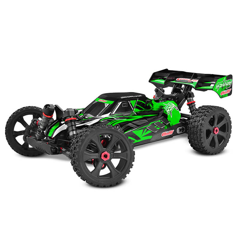 Corally Asuga Xlr 6s Roller Buggy Chassis - Green