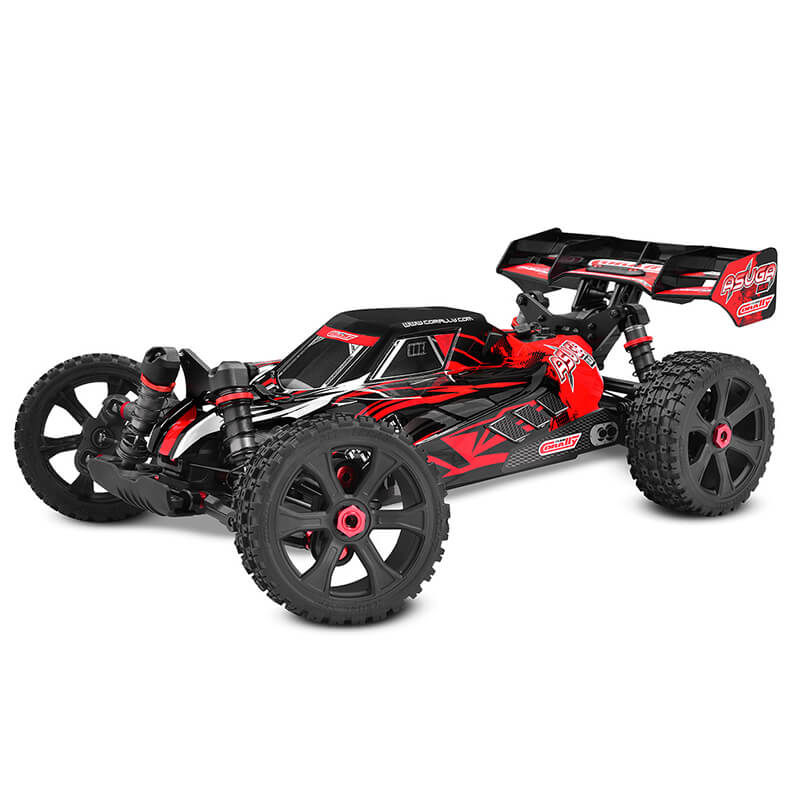 Corally Asuga Xlr 6s Roller Buggy Chassis - Red