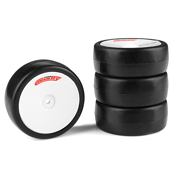 Corally Attack Rxc V2 Rubber Tyres 1/10 Ep Touring 28 Shore Carpet 4pcs