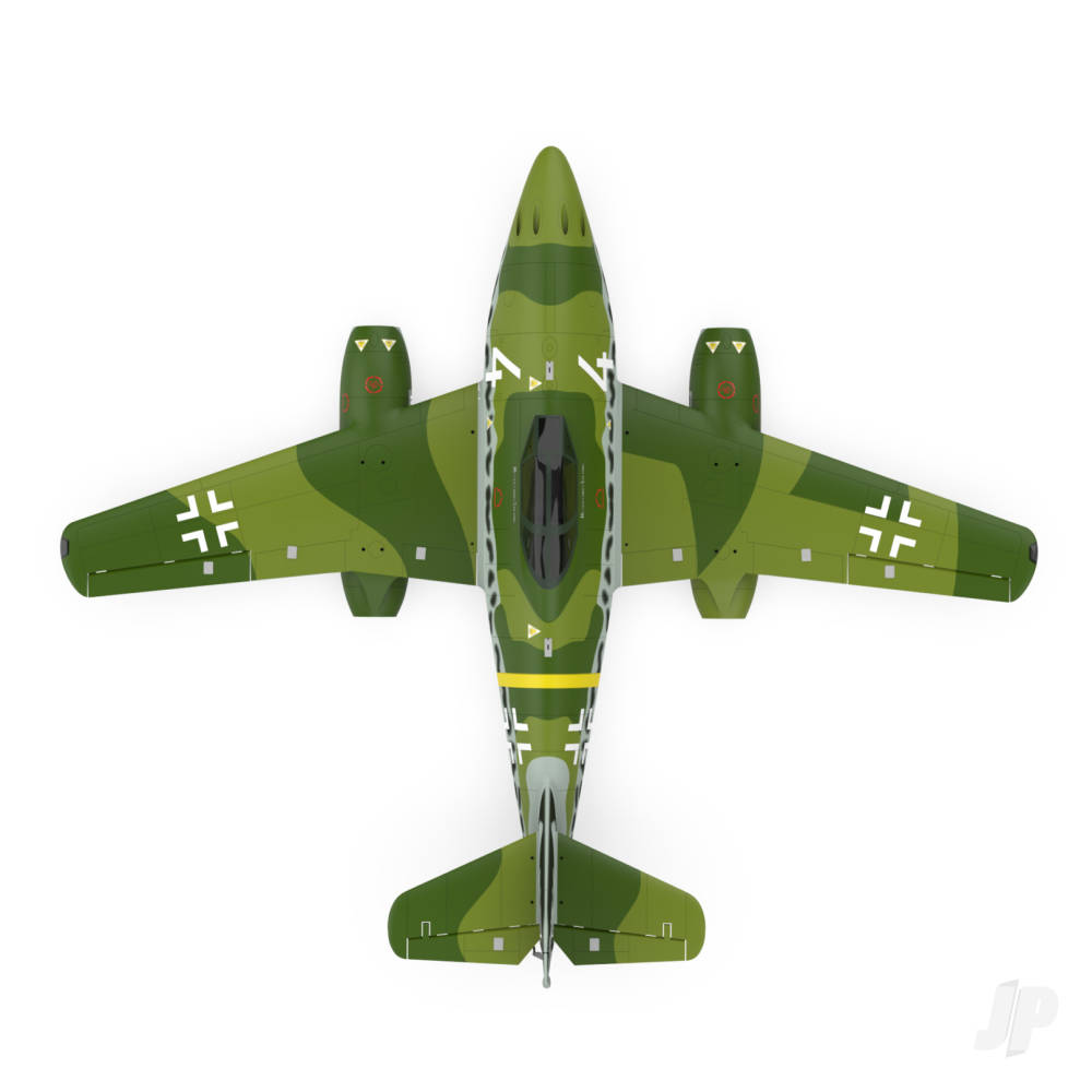 ME-262 Twin 90mm EDF Foam Jet, Green Camo (PNP 12S)-3