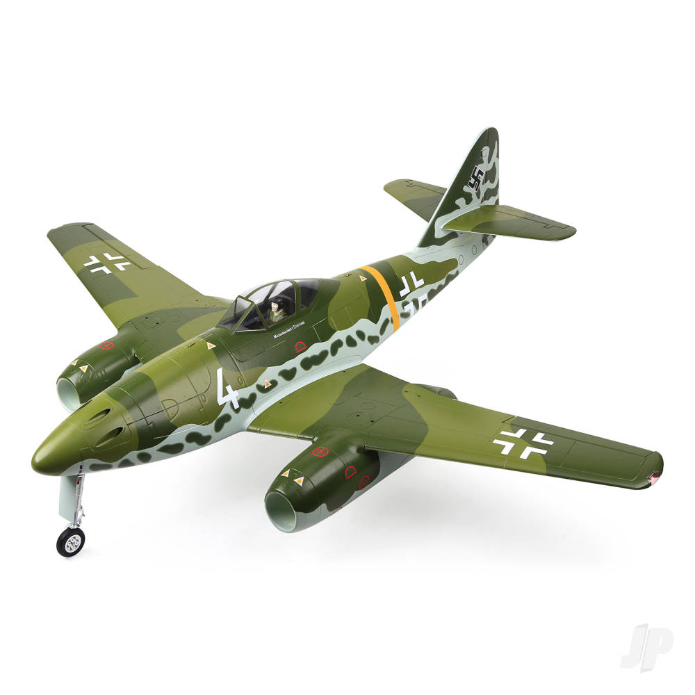 ME-262 Twin 90mm EDF Foam Jet, Green Camo (PNP 12S)-4