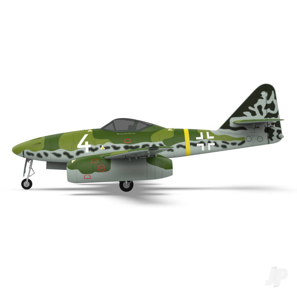 ME-262 Twin 90mm EDF Foam Jet, Green Camo (PNP 12S)-6