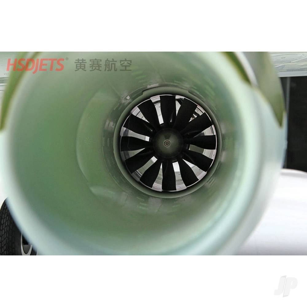 ME-262 Twin 90mm EDF Foam Jet, Green Camo (PNP 12S)-13