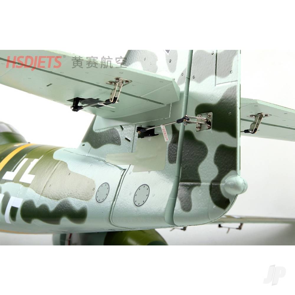 ME-262 Twin 90mm EDF Foam Jet, Green Camo (PNP 12S)-20