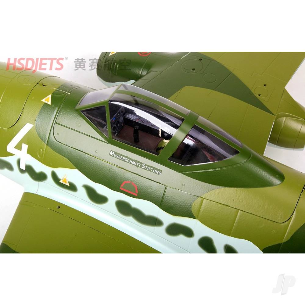 ME-262 Twin 90mm EDF Foam Jet, Green Camo (PNP 12S)-25
