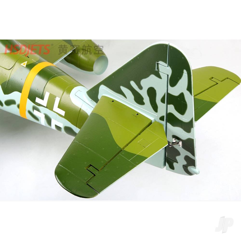 ME-262 Twin 90mm EDF Foam Jet, Green Camo (PNP 12S)-26
