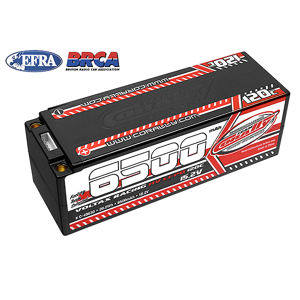 corally-voltax-120c-lipo-hv-battery-6500-mah-152v-stick-4s-5mm-bullit
