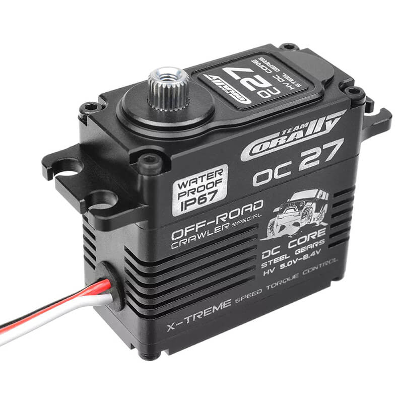 Corally Oc27 Hv Digital Servo 5-8.4v Ip67 Steel Gear Alloy C