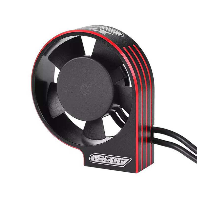 Corally Esc Ultra High Speed Fan Xf-30 Bec Conn. 30mm Bk/re