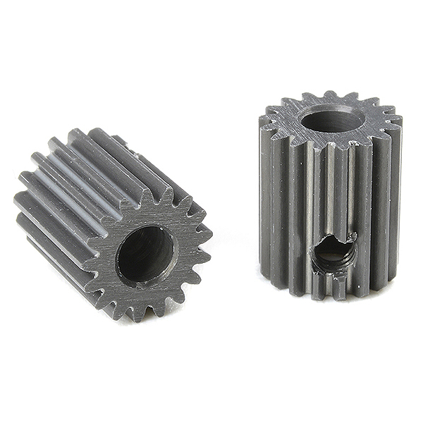 Corally 64 Dp Pinion Short Hard Anodised Al7075 17 Teeth Shaft Dia. 3.17mm