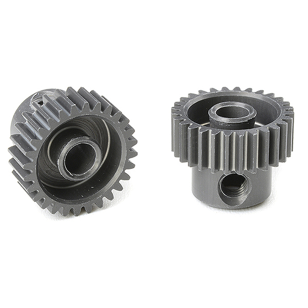 Corally 64 Dp Pinion Short Hard Anodised Al7075 28 Teeth Shaft Dia. 3.17mm