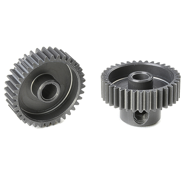 Corally 64 Dp Pinion Short Hard Anodised Al7075 36 Teeth Shaft Dia. 3.17mm