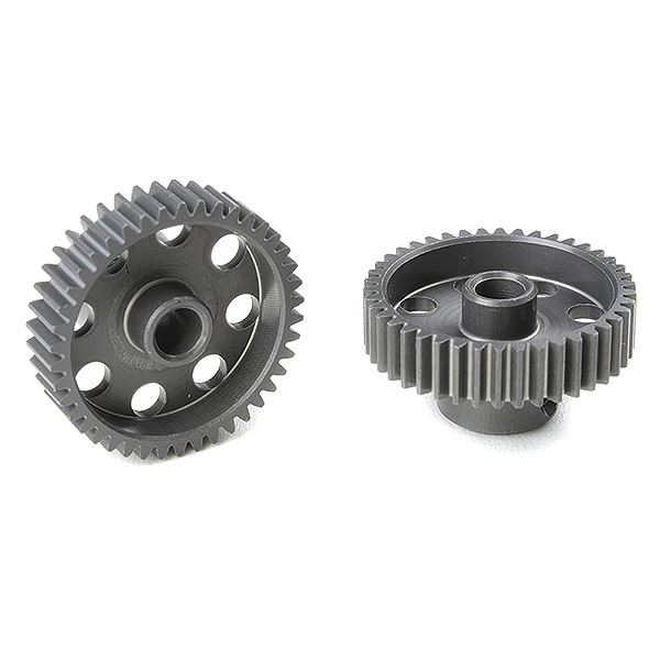 Corally 64 Dp Pinion Short Hard Anodised Al7075 42 Teeth Shaft Dia. 3.17mm