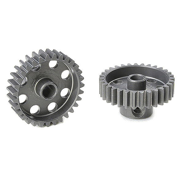 Corally 48 Dp Pinion Short Hard Anodised Al7075 31 Teeth Shaft Dia. 3.17mm