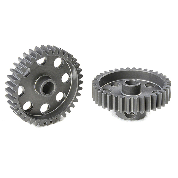 Corally 48 Dp Pinion Short Hard Anodised Al7075 36 Teeth Shaft Dia. 3.17mm