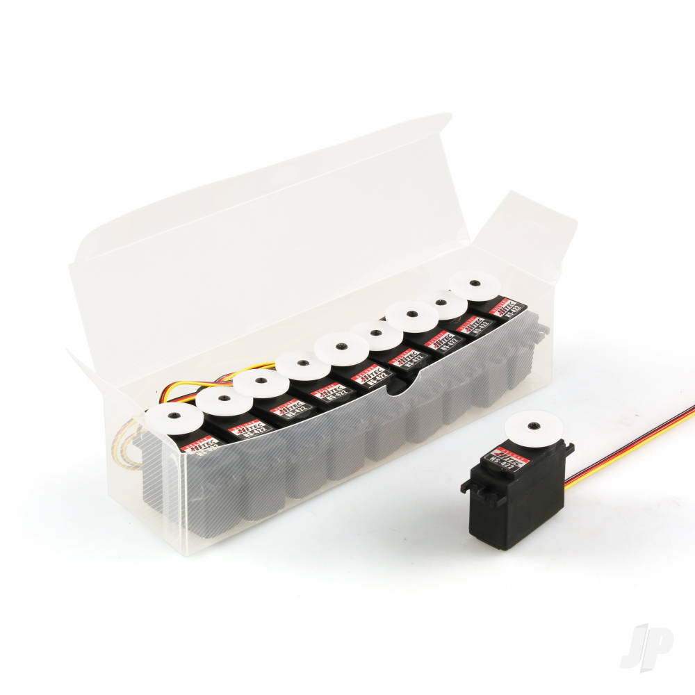 HS-422 Standard Analogue Cored Servo 45.5g 4.1kg/0.16s 4.8V - 6.0V (Bulk 10 pcs)