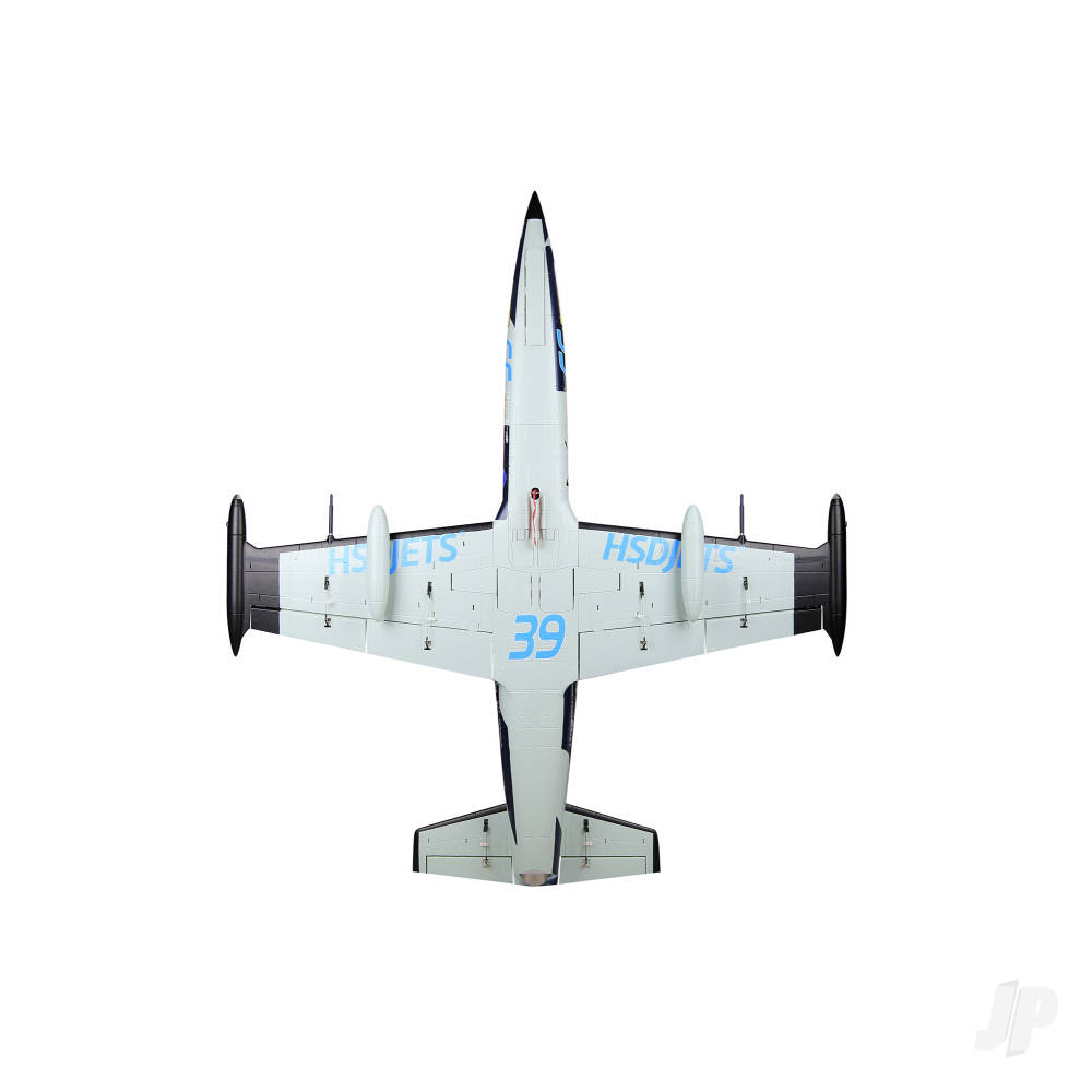 L-39 6kg Turbine Foam Jet, Blue Camo (PNP + Smoke, no turbine) XT60-4
