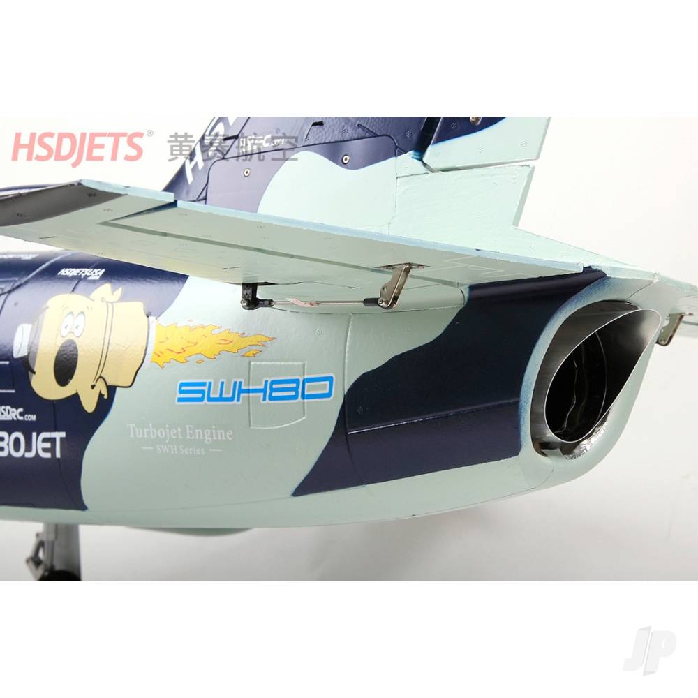 L-39 6kg Turbine Foam Jet, Blue Camo (Kit)-6