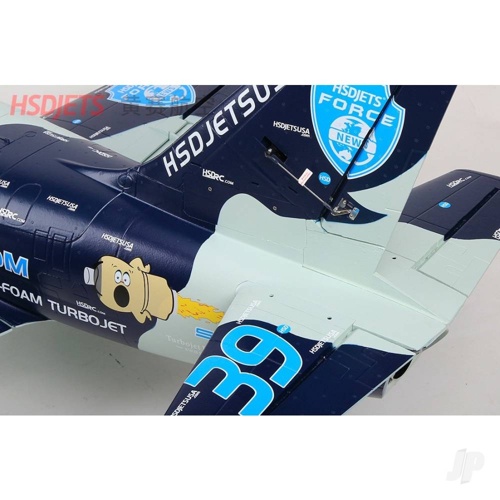 L-39 6kg Turbine Foam Jet, Blue Camo (Kit)-8