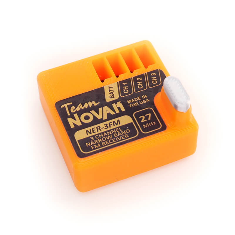 Centro Vintage Novak Ner-3fm Receiver (3d Printed)