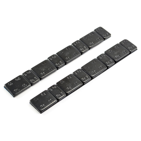 Centro Black Chassis Weights W/adhesive 5g/10g X 2 Strips