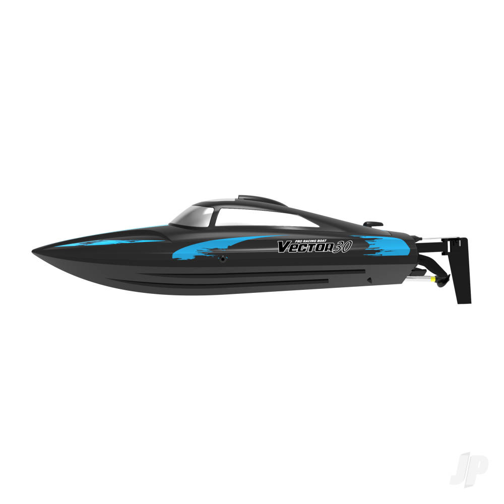 Volantex Vector 30 Brushed RTR Racing Boat (black)-2