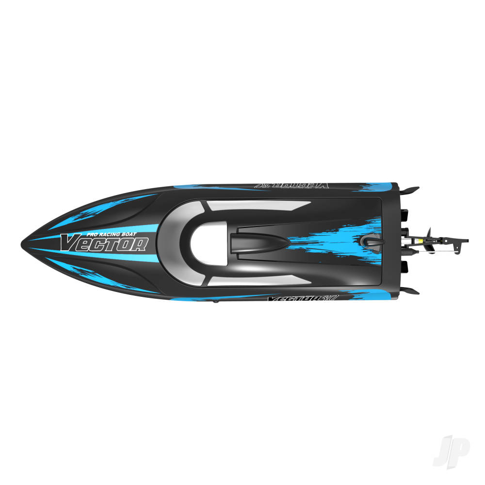 Volantex Vector 30 Brushed RTR Racing Boat (black)-4