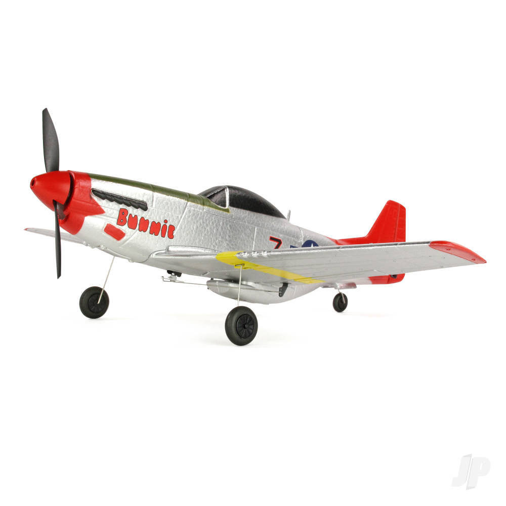 Top RC Mini P-51 (Red Tail) RTF – Mode 1 (450mm)-3
