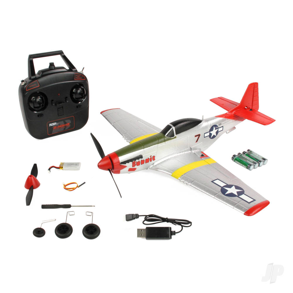top-rc-mini-p-51-red-tail-rtf-mode-2-450mm