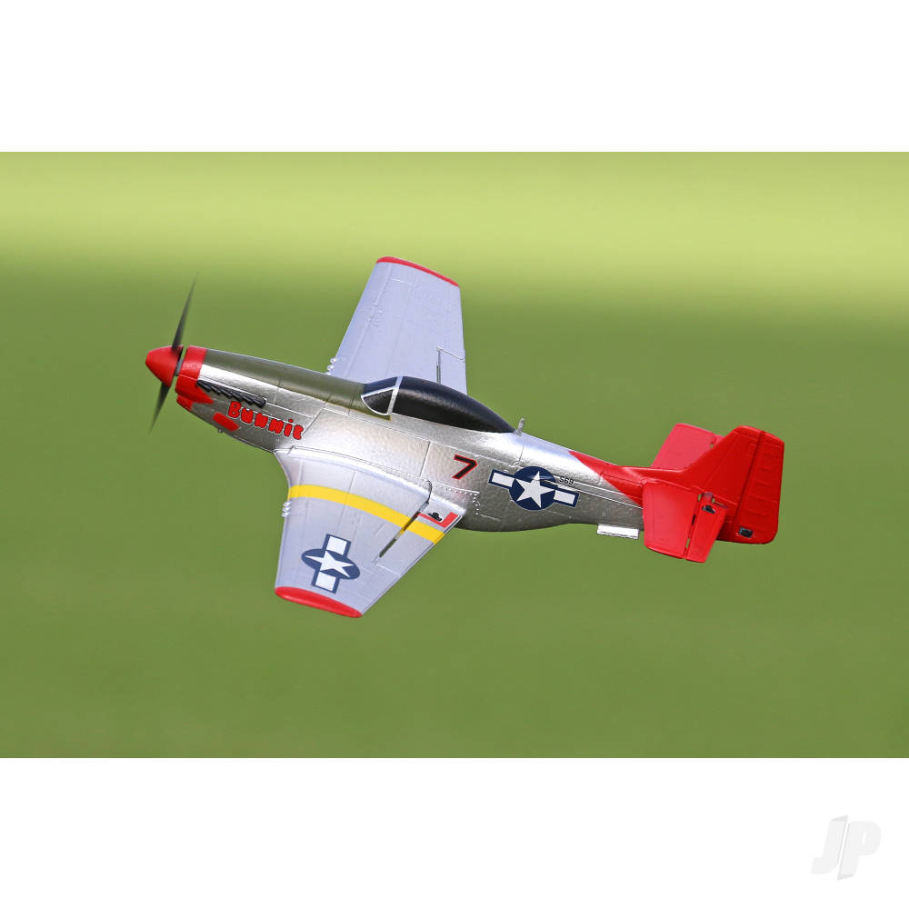 Top RC Mini P-51 (Red Tail) RTF – Mode 2 (450mm)-13