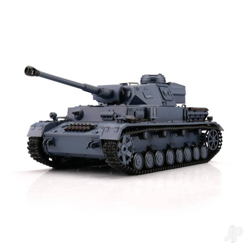 1:16 PZKPFW.IV AUSF with Infrared Battle System (2.4GHz + Shooter + Smoke + Sound + Metal Gearbox)