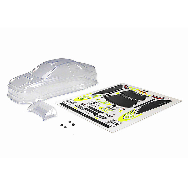 Carisma Gt24 Subaru Clear Car Body Set