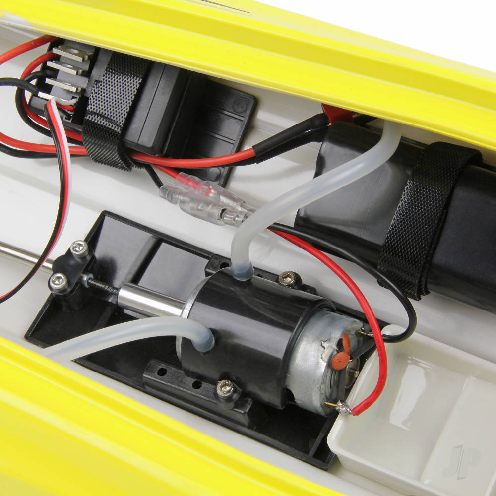 Volantex Vector SR65 Brushed RTR Racing Boat (Yellow)-5