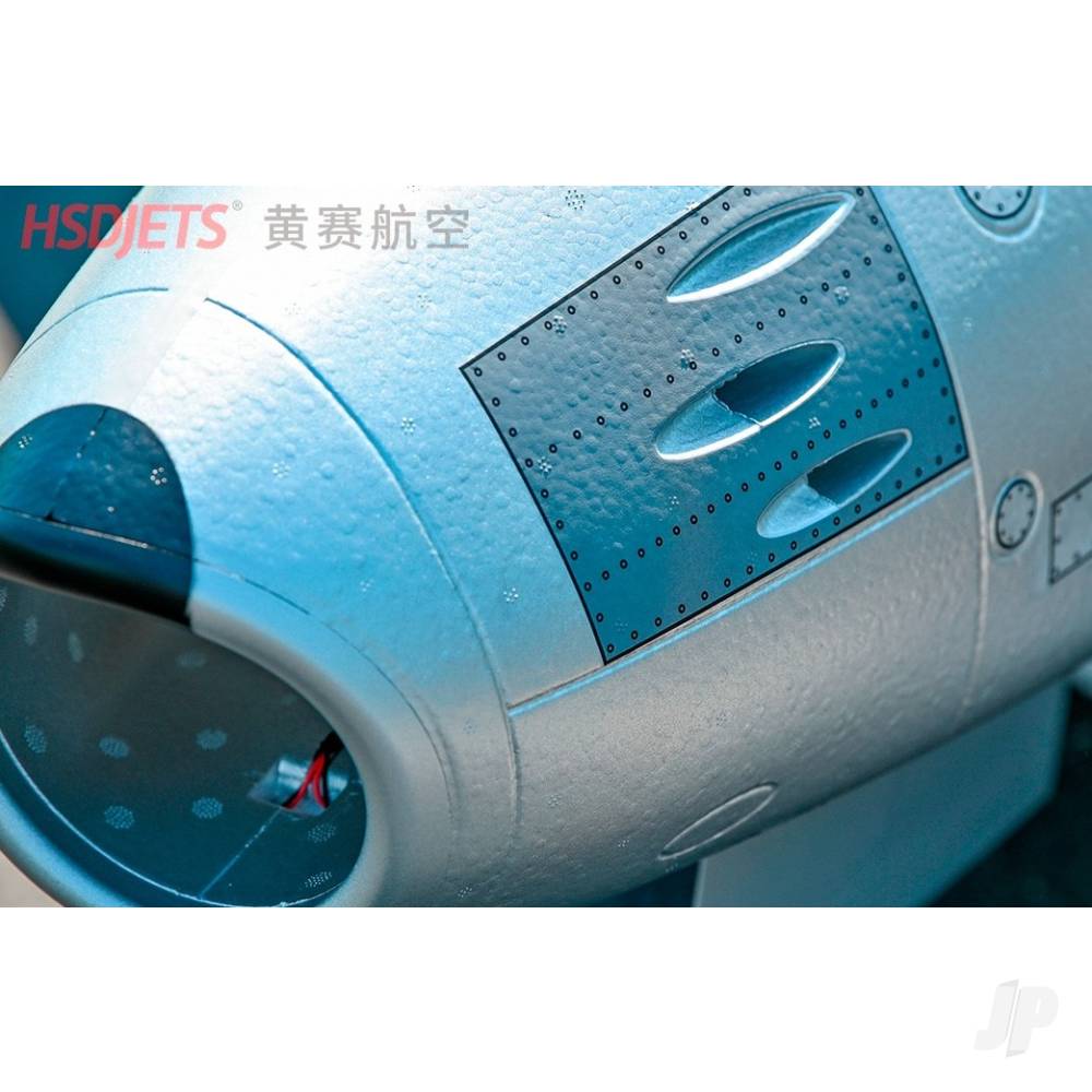 F-86 120mm EDF Foam Jet, Yellow Ribbon (PNP 12S)-16