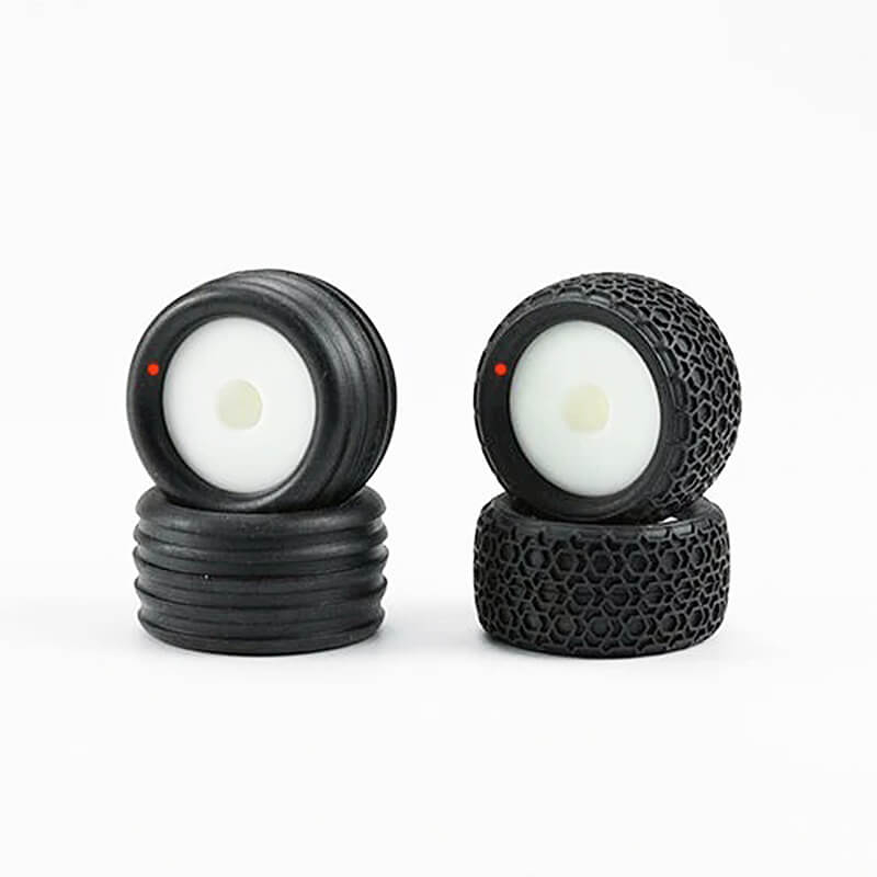 Carisma Gt24st Tyre Set Mounted (30 Shore)